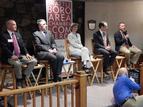 Candidates spar on issues of economics