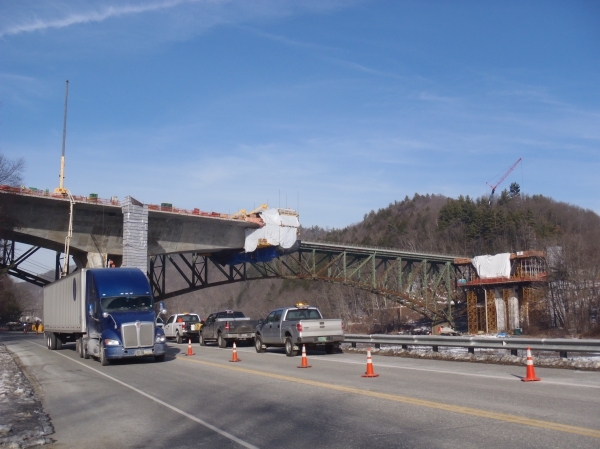 Officials: Brattleboro I-91 bridge project will be done by end of year 