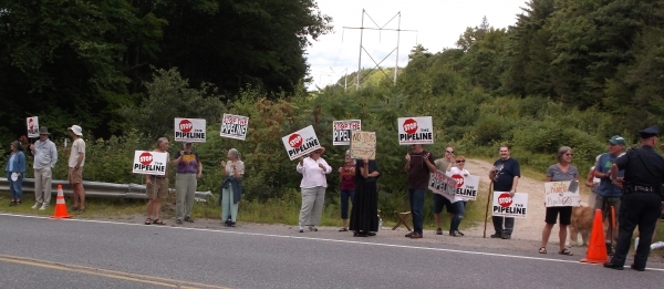 In nearby western Mass., a town stands firm against proposed pipeline, compressor station