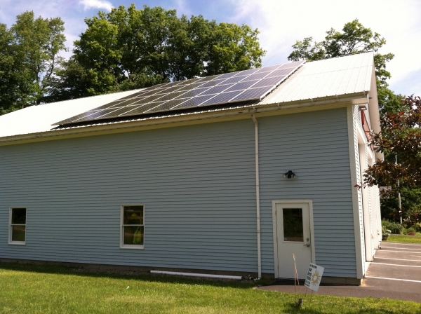 Fire department’s solar panels bring in funds for town