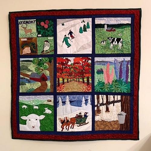 Quilt raffle benefits library group