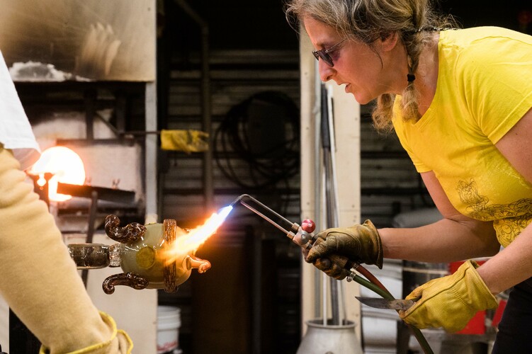 Teams of glass artists will compete in n &#8220;Vermont Blown Away,&#8221; a friendly glassblowing competition inspired by the Netflix series &#8220;Blown Away,&#8221; on June 17 in Brattleboro.