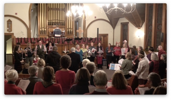 St. Mary’s hosts annual Red Door Community Carol Sing