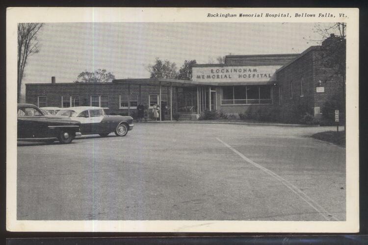 A postcard of the Rockingham Memorial Hospital in the 1950s. The building’s renovation got a big boost with a $250,000 Community Development Block Grant for the project.