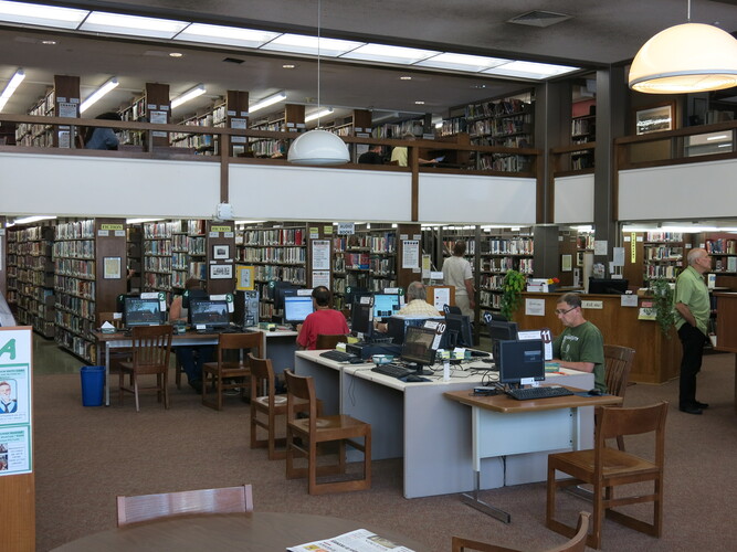 Public computer terminals at Brooks Memorial Library have long been an important resource for those without internet service.