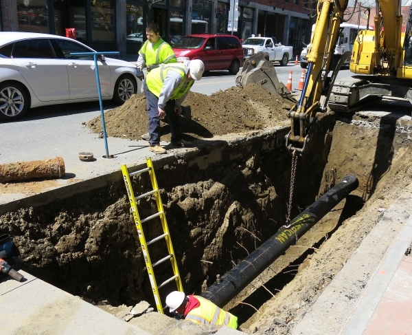Workers make ‘significant progress’ on water main project