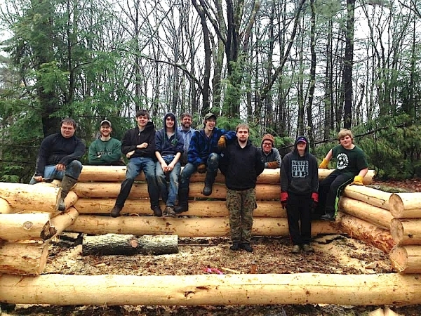 Eagle Scout project leads to construction of new trail shelter