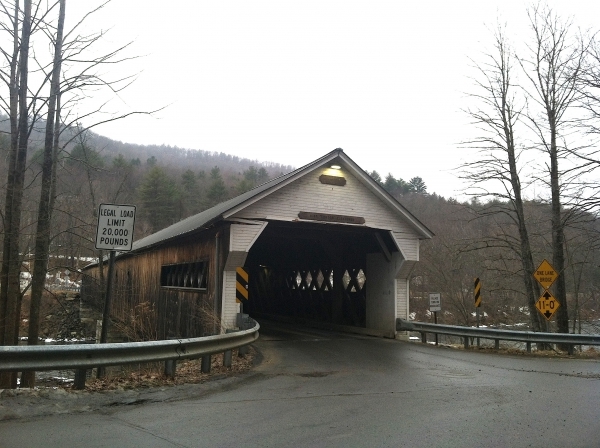 Another year, another truck mishap for covered bridge