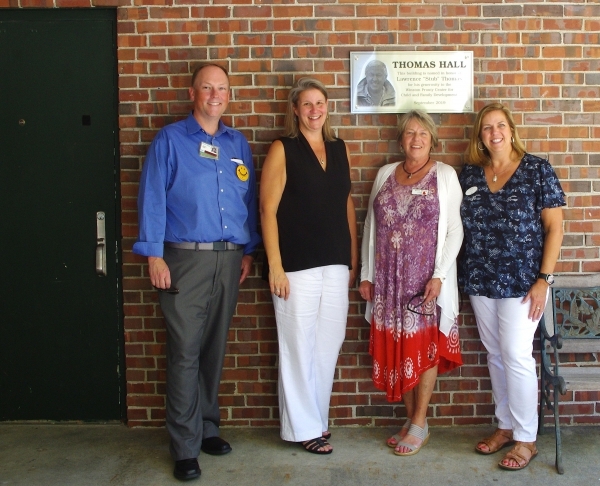 Prouty Center renames its main building in honor of ‘Stub’ Thomas