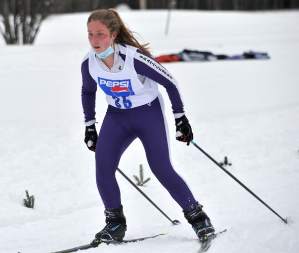 High school skiers get some company