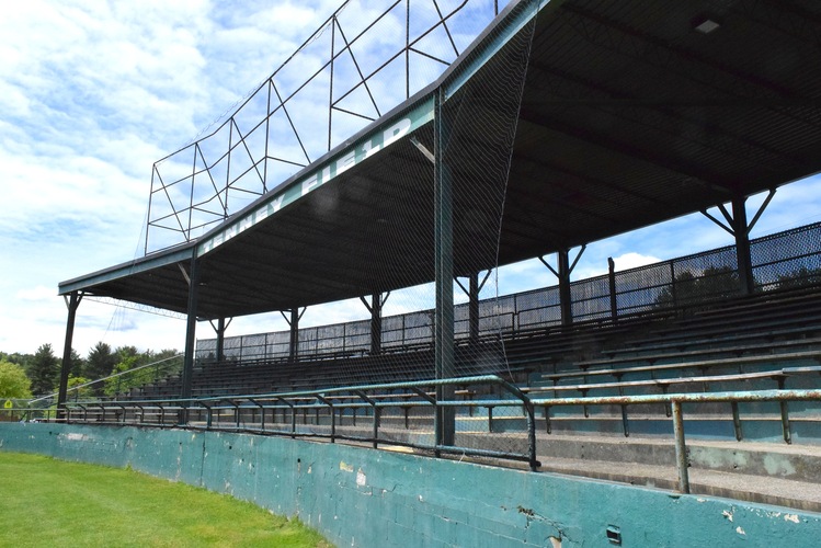 The grandstand at Tenney Field in Brattleboro, closed to fans since 2017, is set to get some much needed repairs and upgrades this summer.