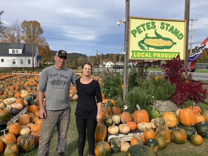 John and Teresa Janiszyn, owners and operators of Pete’s Stand on Route 12 in Walpole, New Hampshire, have been awarded the 2023 Cooperator of the Year by the Cheshire County Conservation District and the USDA Natural Resources Conservation Service.