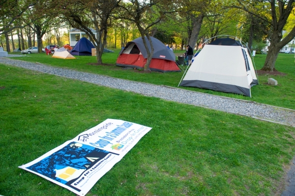 ‘Camp for a Cause’ raises funds for those experiencing homelessness