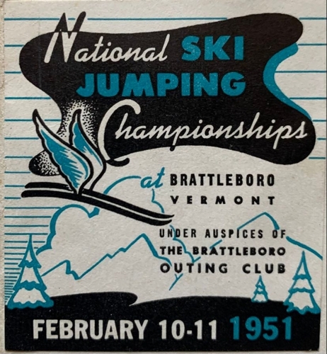 Ski jump was the project of a winter sports virtuoso